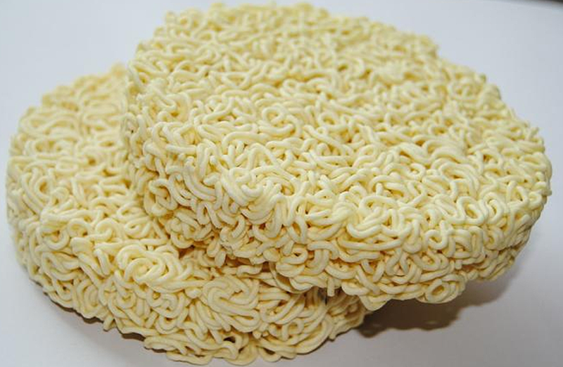 Fried instant round noodle production line